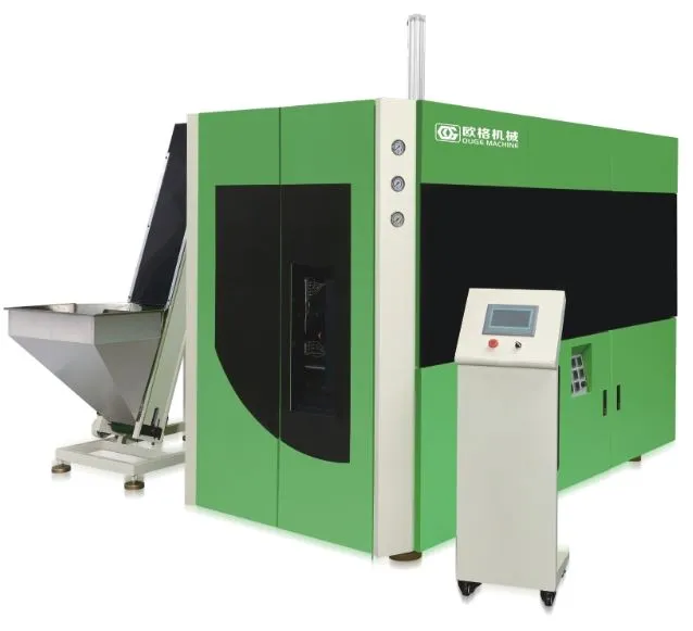 Kolme onteloa PET-pullo Stretch Blow Molding Machine