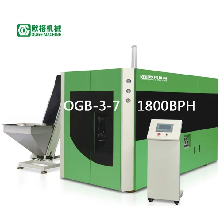 3 täyteinen automaattinen pullonpuhallin suurelle öljypullolle